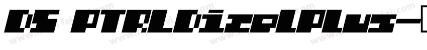 DS PTRLDizelPlus字体转换